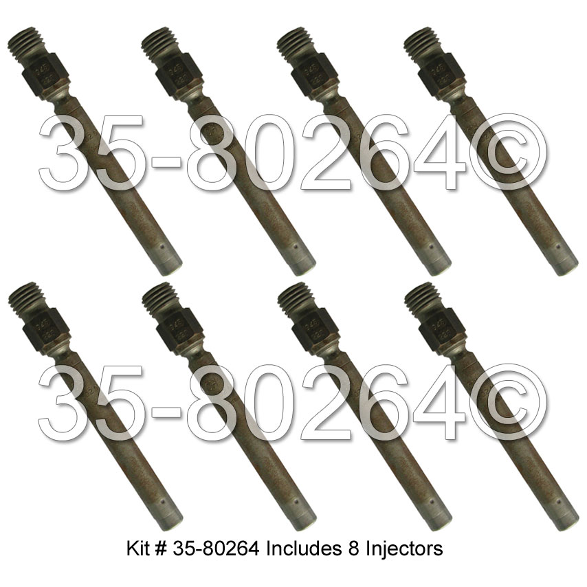 Porsche 928 Fuel Injector Set