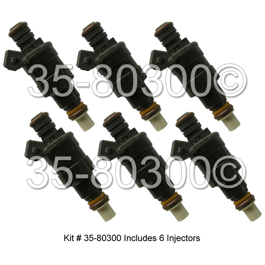 BMW 733i Fuel Injector Set