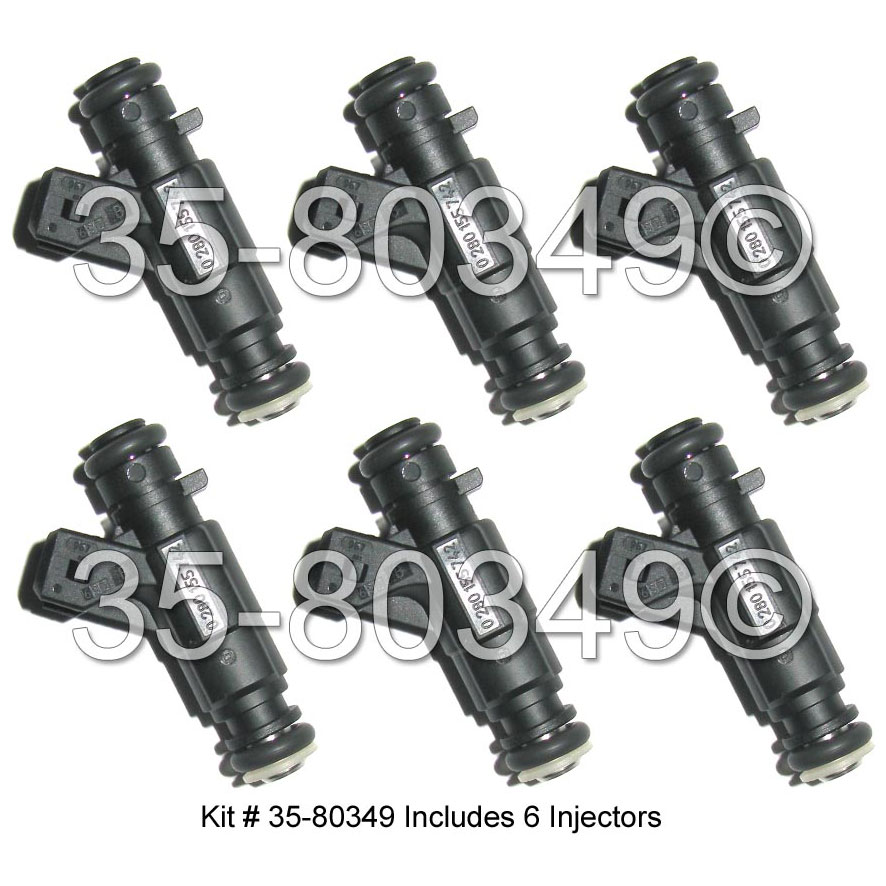 Mercedes Benz SLK320 Fuel Injector Set