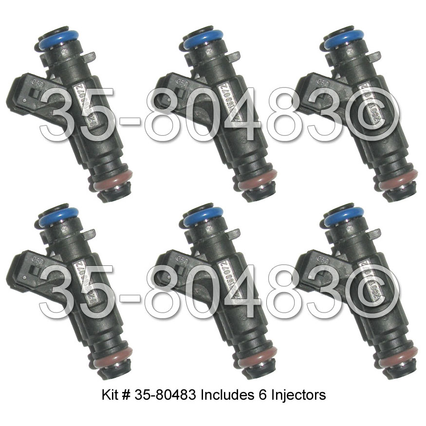 Mercedes Benz C32 AMG Fuel Injector Set