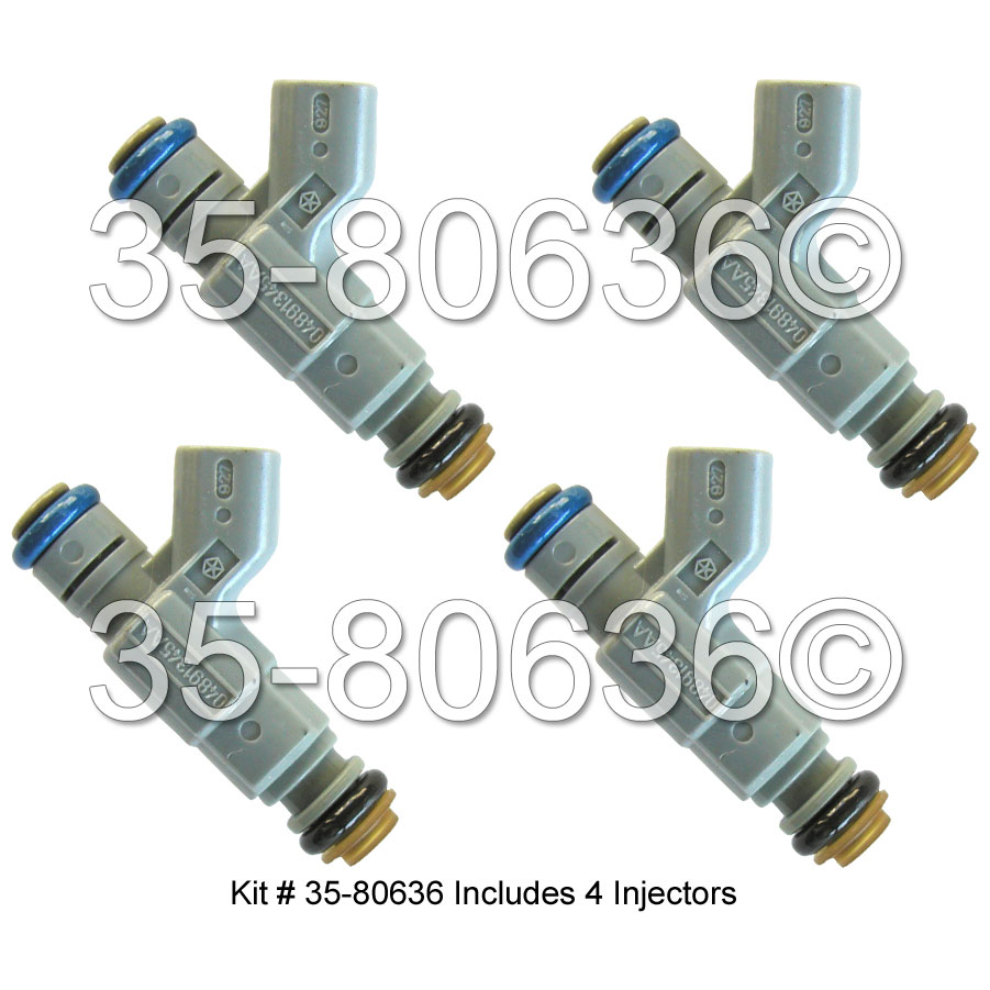 Plymouth Neon Fuel Injector Set