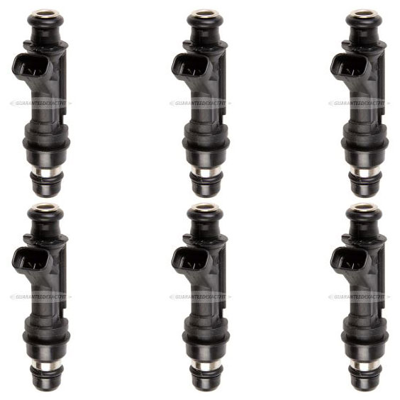 2000 Isuzu Trooper Fuel Injector Set 3.5L Engine 3581141 6I