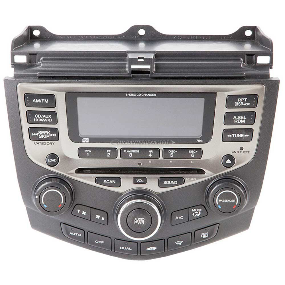 2007 Honda accord cd player code