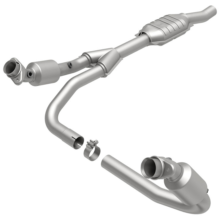 2002 Dodge Ram Trucks Catalytic Converter California Emissions 1500