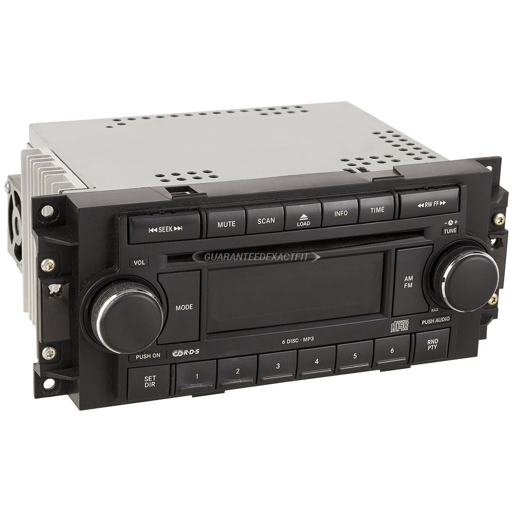 2006 Chrysler 300 Radio or CD Player Radio and 6 Disc CD Player with