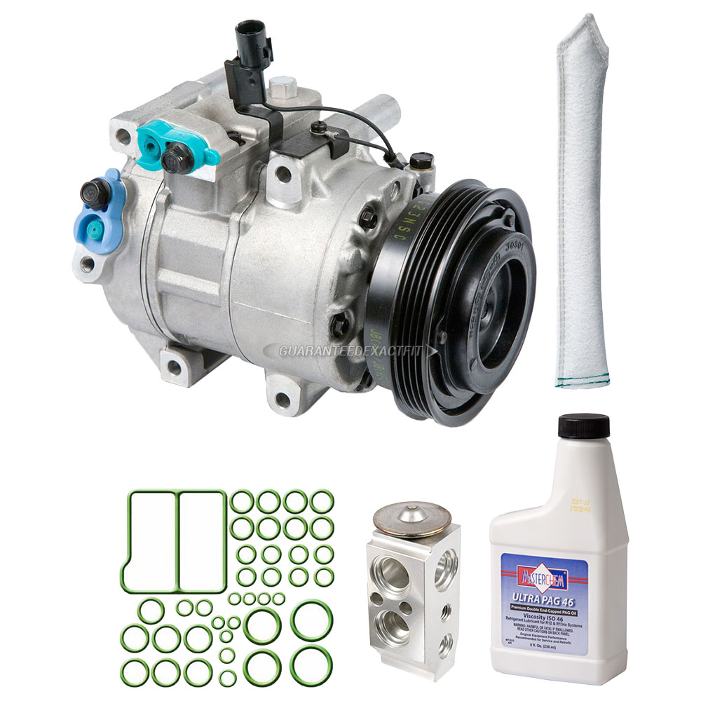 Kia Rio5 A/C Compressor and Components Kit