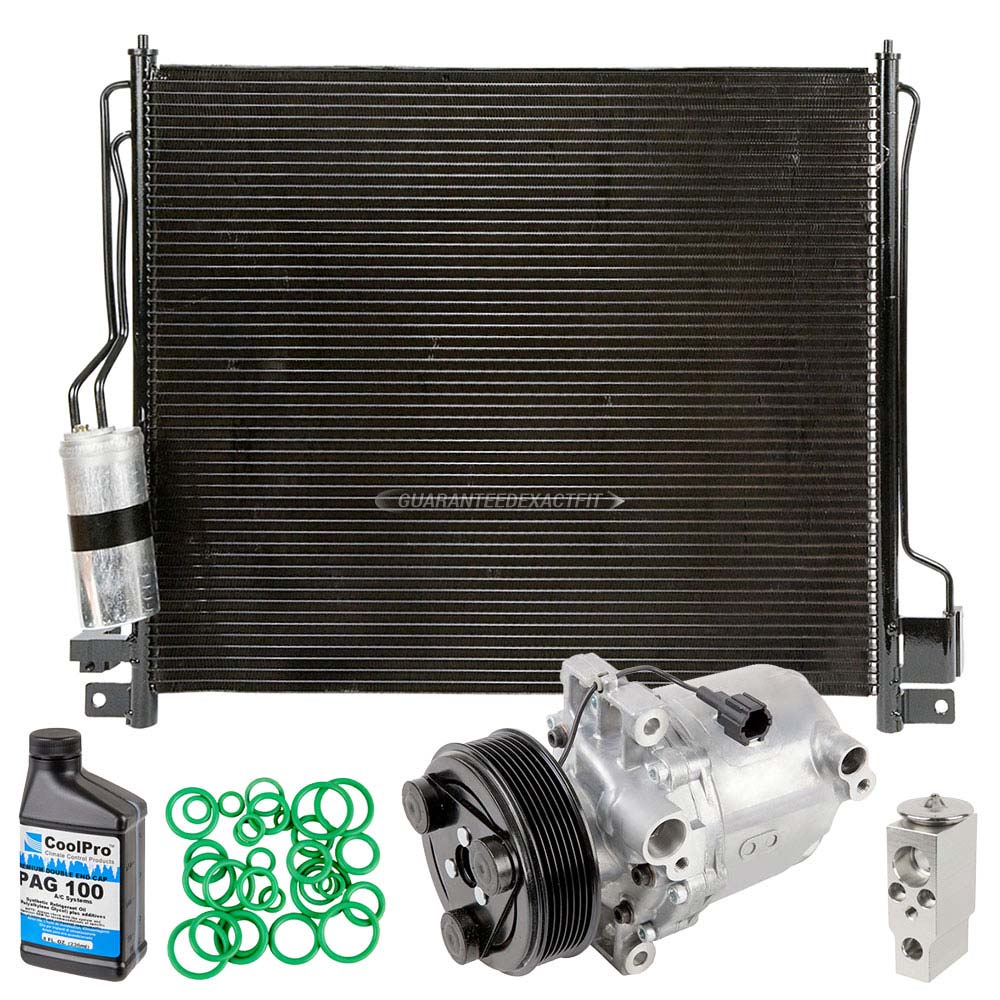 Nissan Frontier A/C Compressor and Components Kit