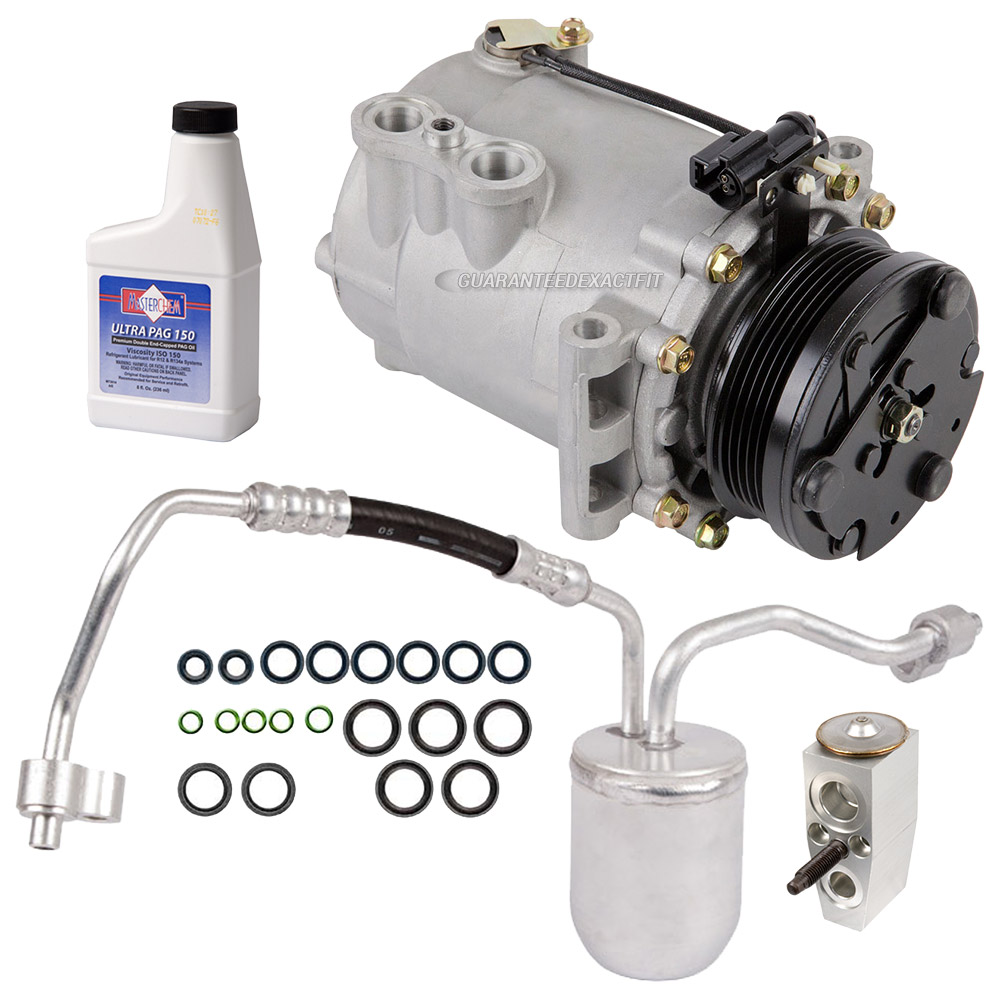 2007 Saturn Vue A/C Compressor and Components Kit 2.2L Engine 6081285 RK