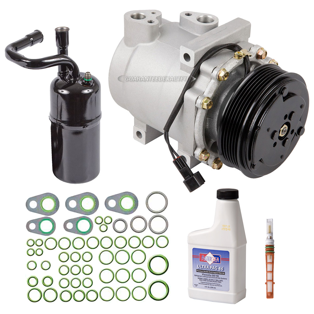 Lincoln Towncar A/C Compressor and Components Kit