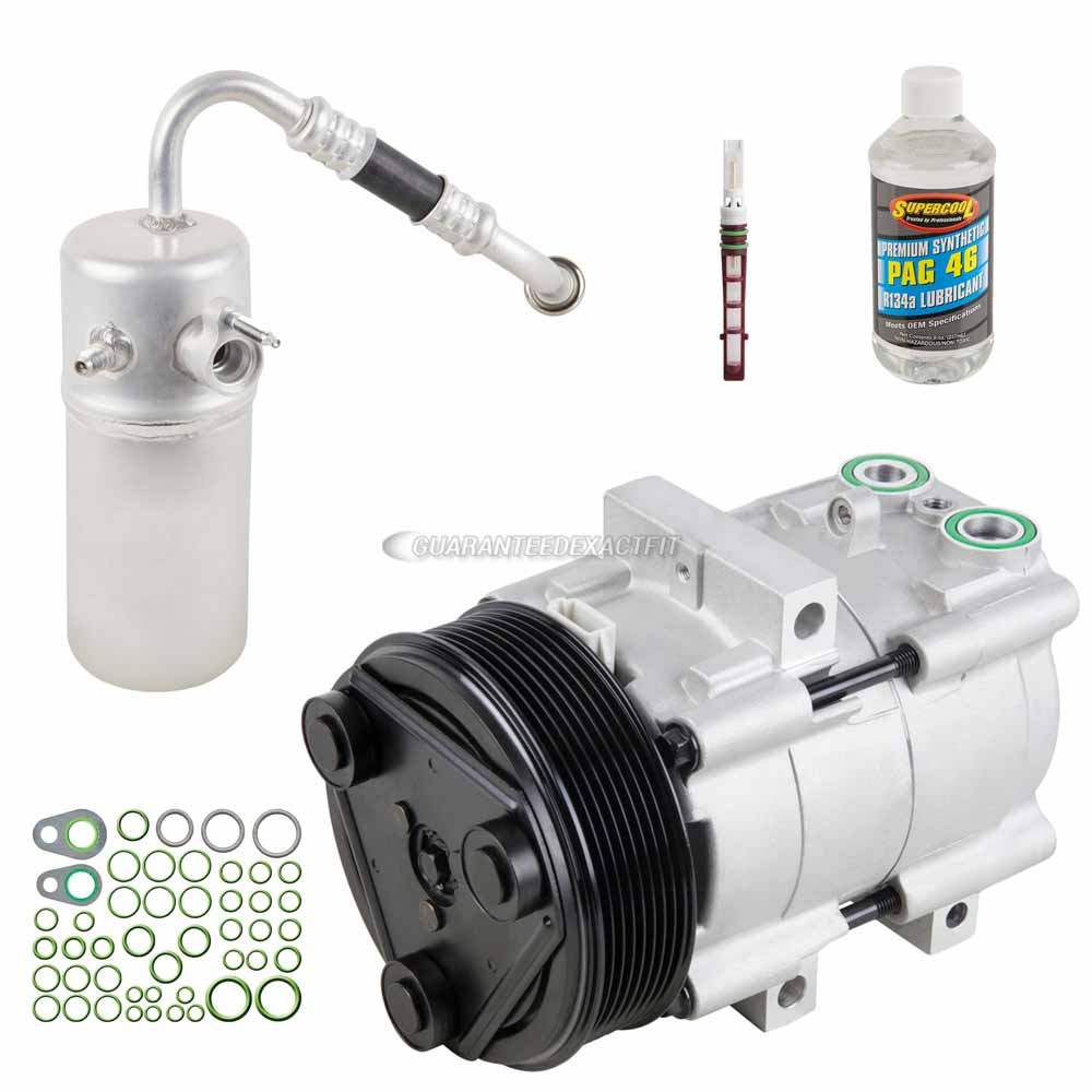  Lincoln Mark LT A/C Compressor and Components Kit 