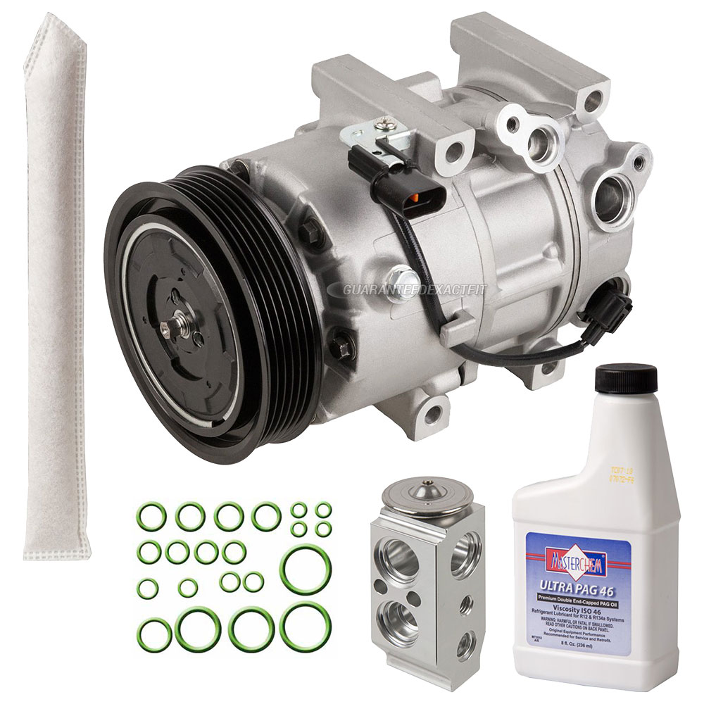 2011 Hyundai Sonata A/C Compressor and Components Kit Non Hybrid 60 ...