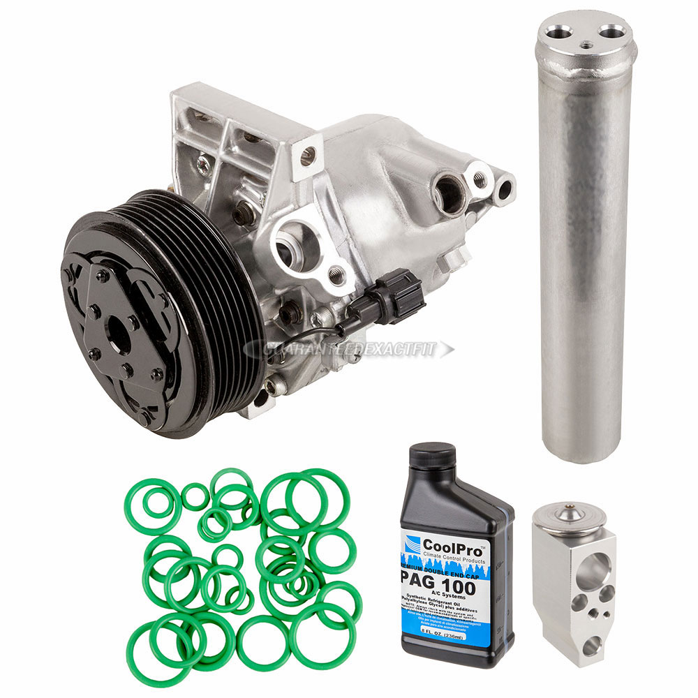 Nissan Versa Note A/C Compressor and Components Kit 
