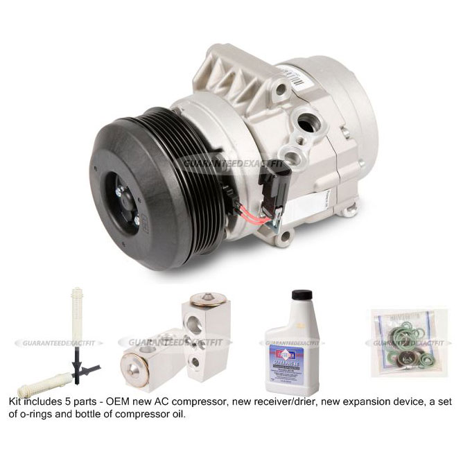 2010 Ford Fusion A/C Compressor and Components Kit 2.5L Non Hybrid