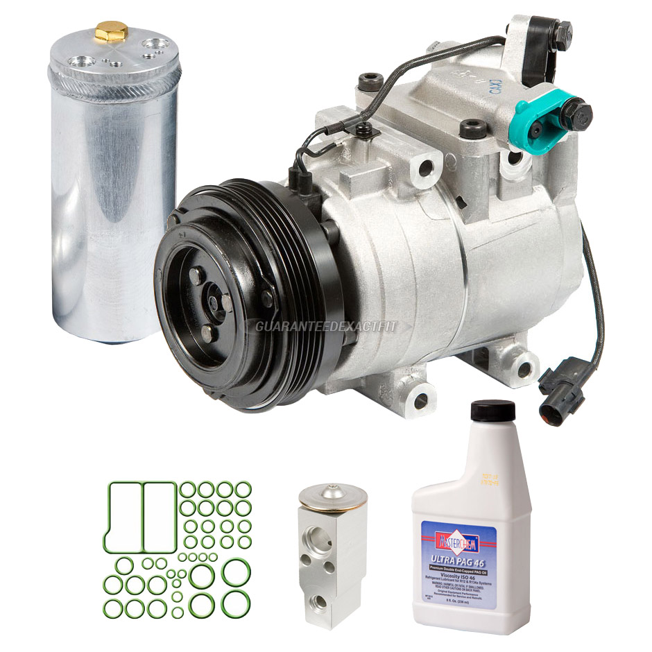 
 Kia Spectra A/C Compressor and Components Kit 