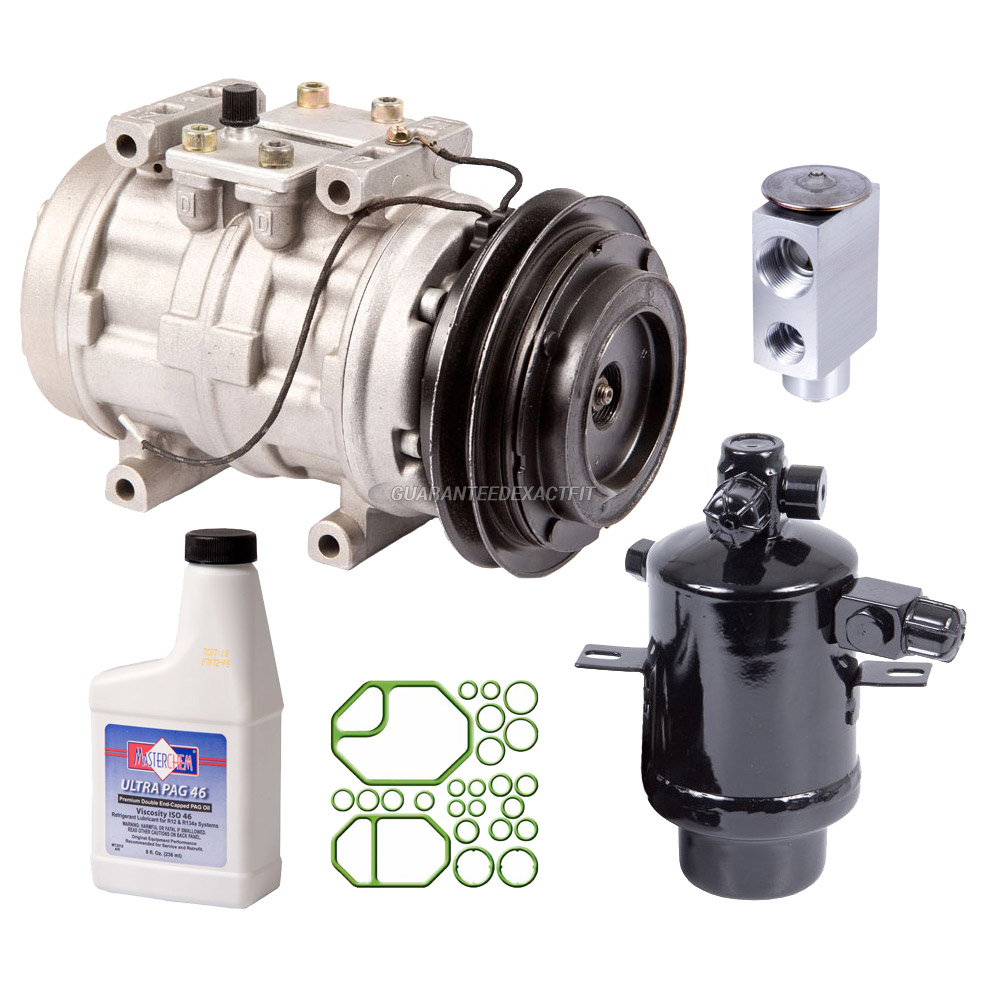  Mercedes Benz 560SEL A/C Compressor and Components Kit 