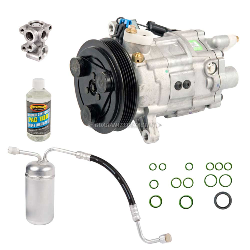  Saturn SW2 A/C Compressor and Components Kit 
