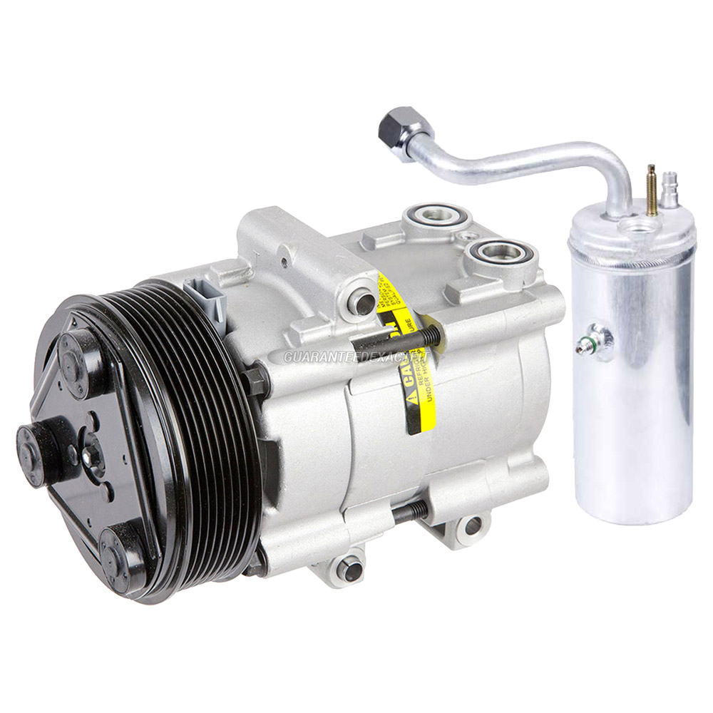 New Air Conditioning Compressor Kit AC Compressor w/ Clutch & A/C