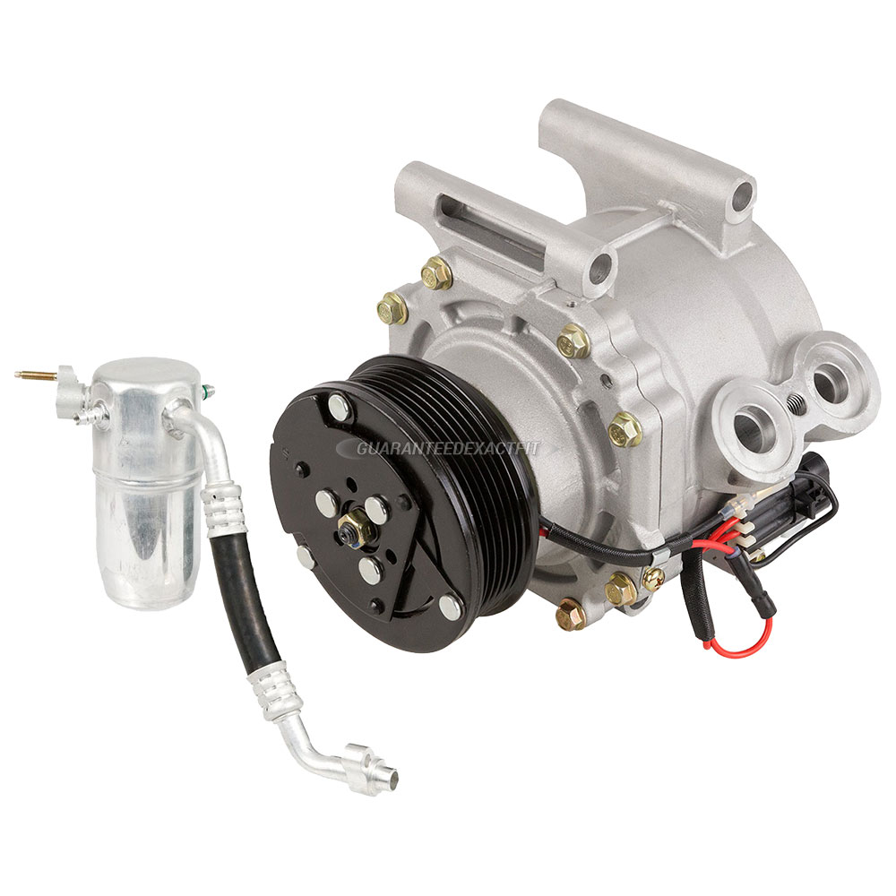 2002 GMC Envoy A/C Compressor and Components Kit 4.2L Engine without Rear Air 6086623 R2