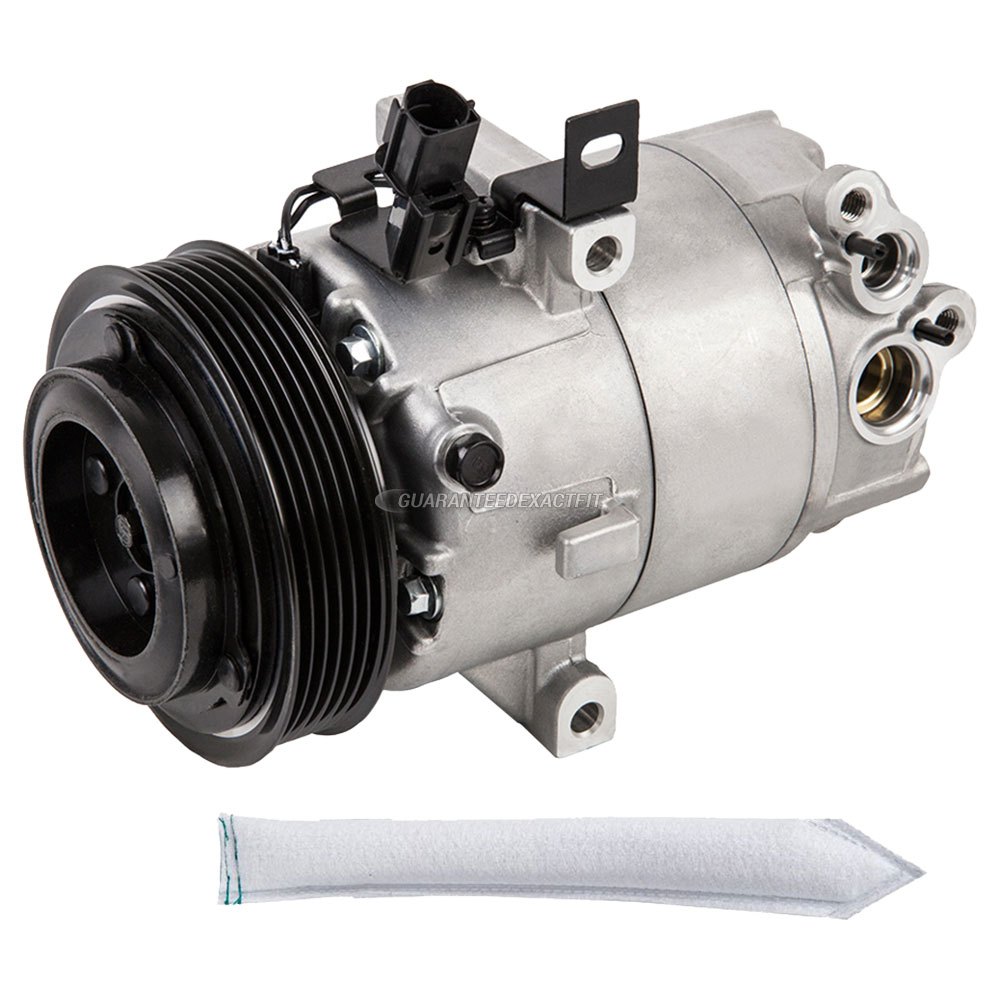 2011 Hyundai Elantra A/C Compressor and Components Kit 1.8L Engine Sedan with Manual