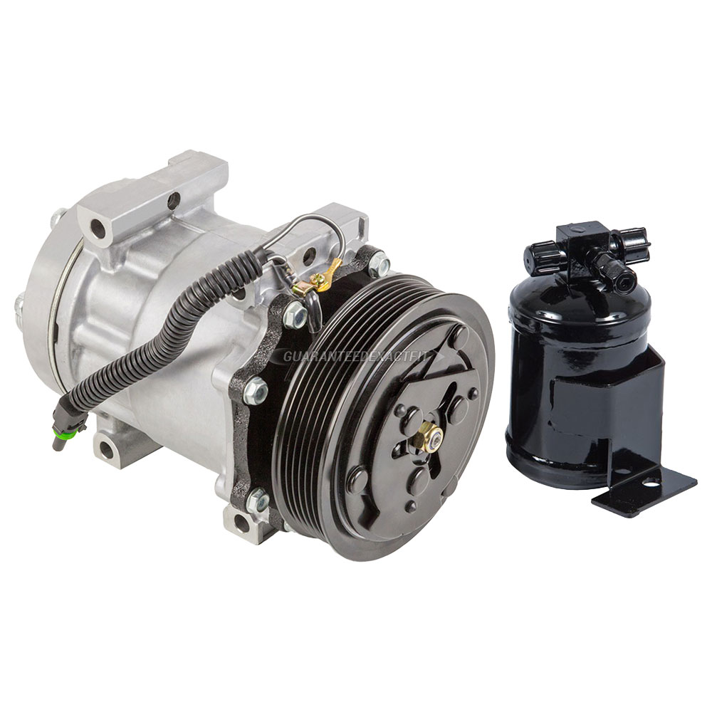 1991 Jeep Cherokee A/C Compressor and Components Kit ALL GAS 6 CYL