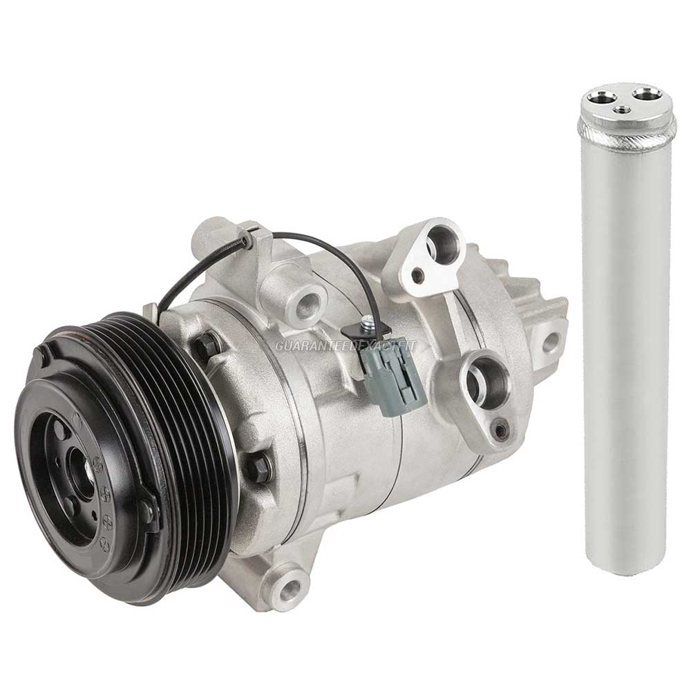 2012 Mazda 6 A/C Compressor and Components Kit 3.7L Engine 6086662 R4