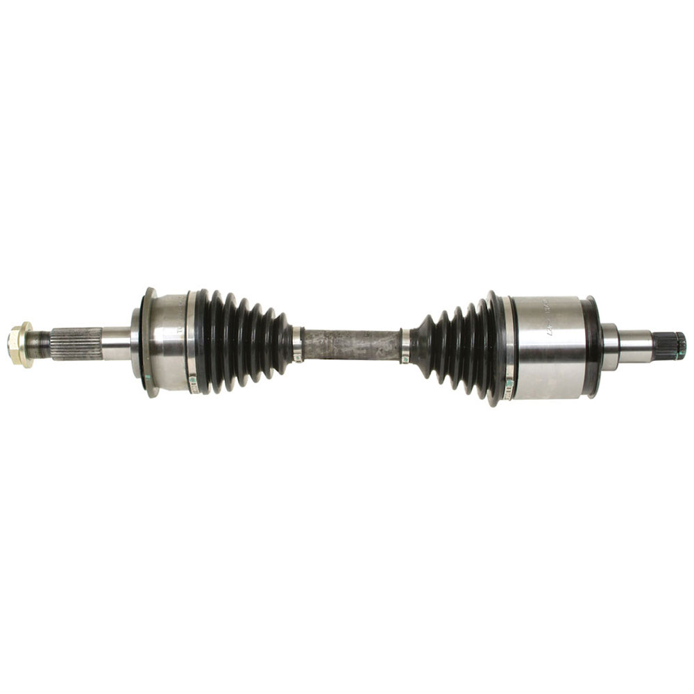 1999 Toyota Drive Axle Front Automatic Disconnecting Differential with Outboard Nut End