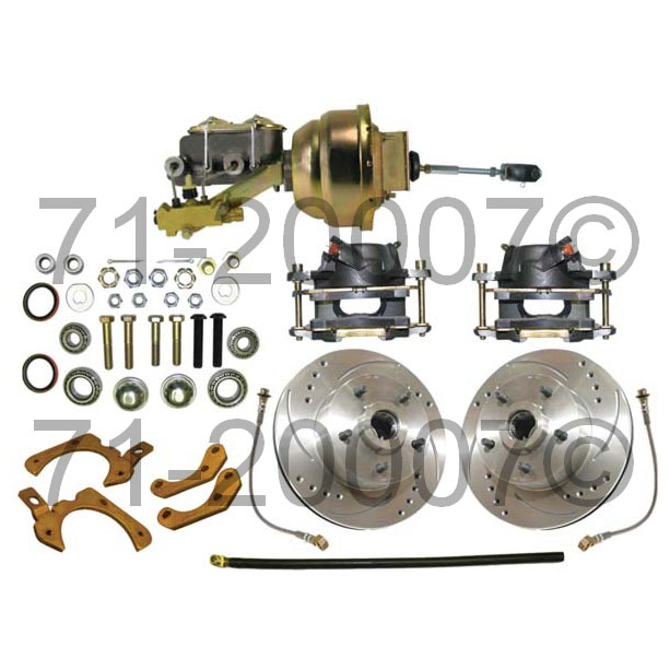 1957 Chevrolet Bel Air Disc Brake Conversion Kit Complete Front Kit