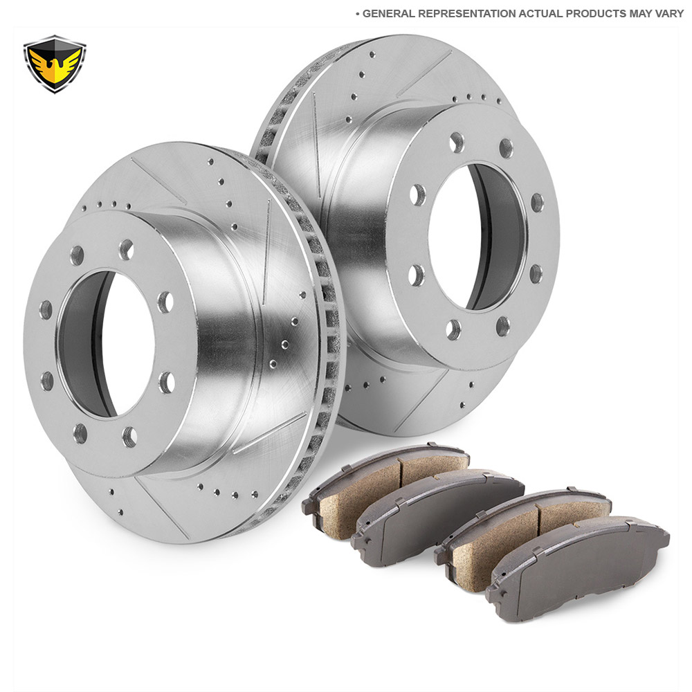Chevrolet Suburban Brake Pad and Rotor Kit