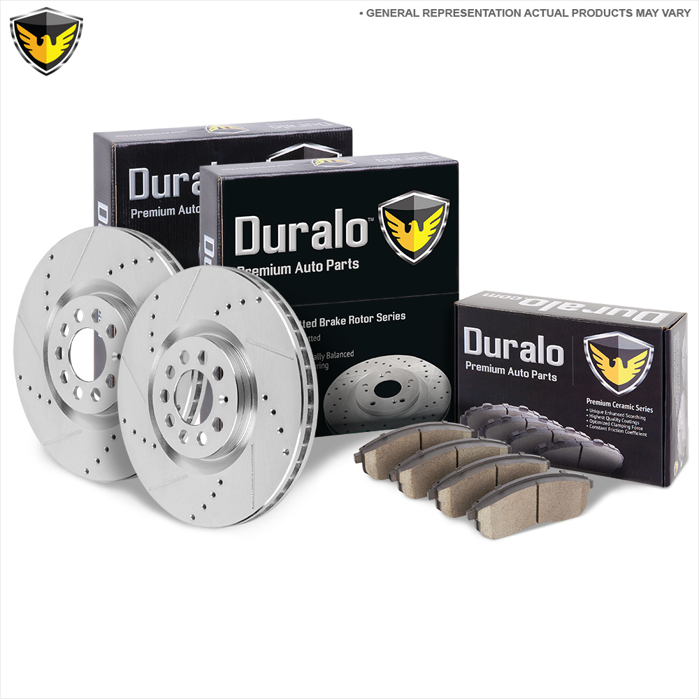 Volkswagen Jetta Brake Pad and Rotor Kit