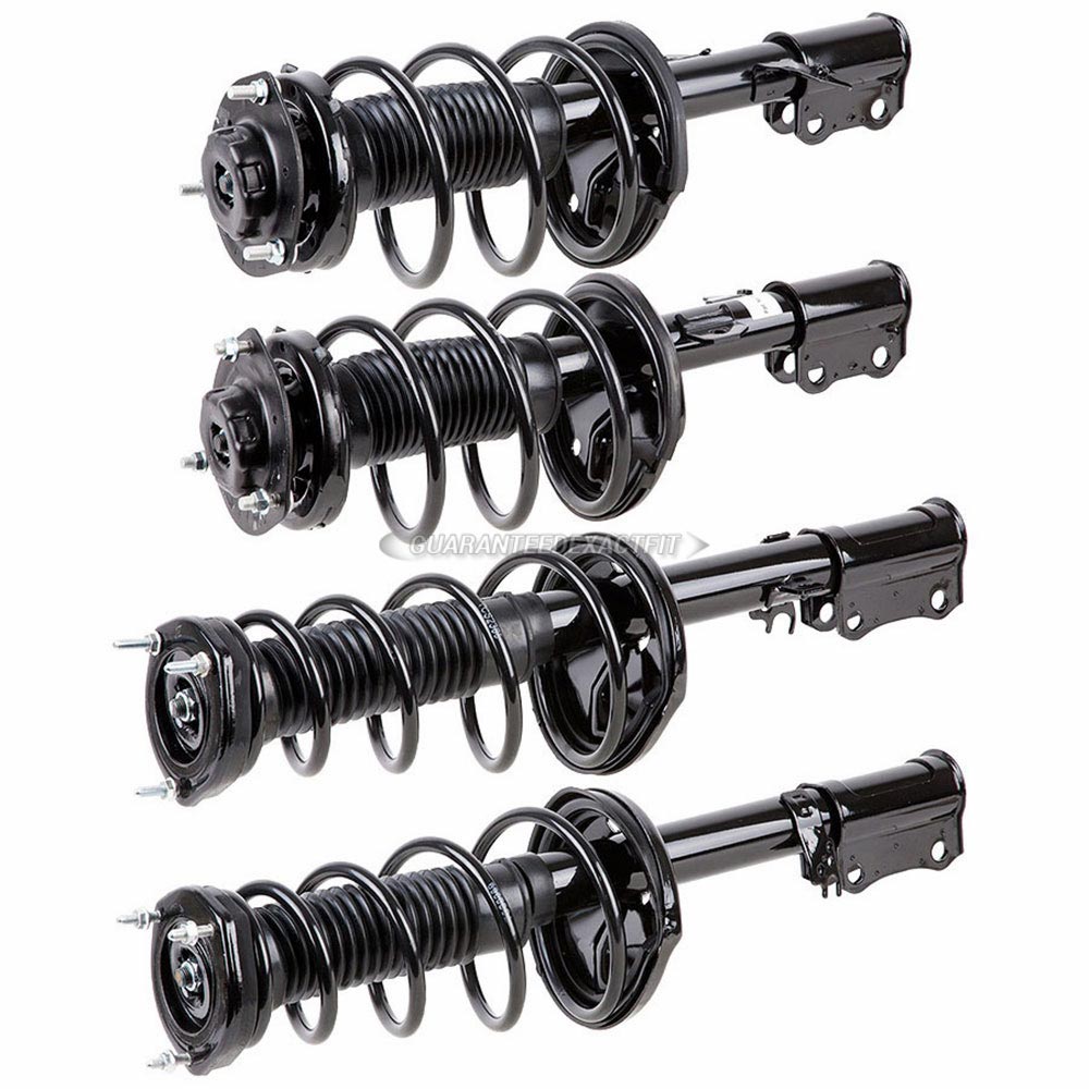 2002 Toyota Camry Shock And Strut Set Front And Rear Set With Springs 75 80031 4C