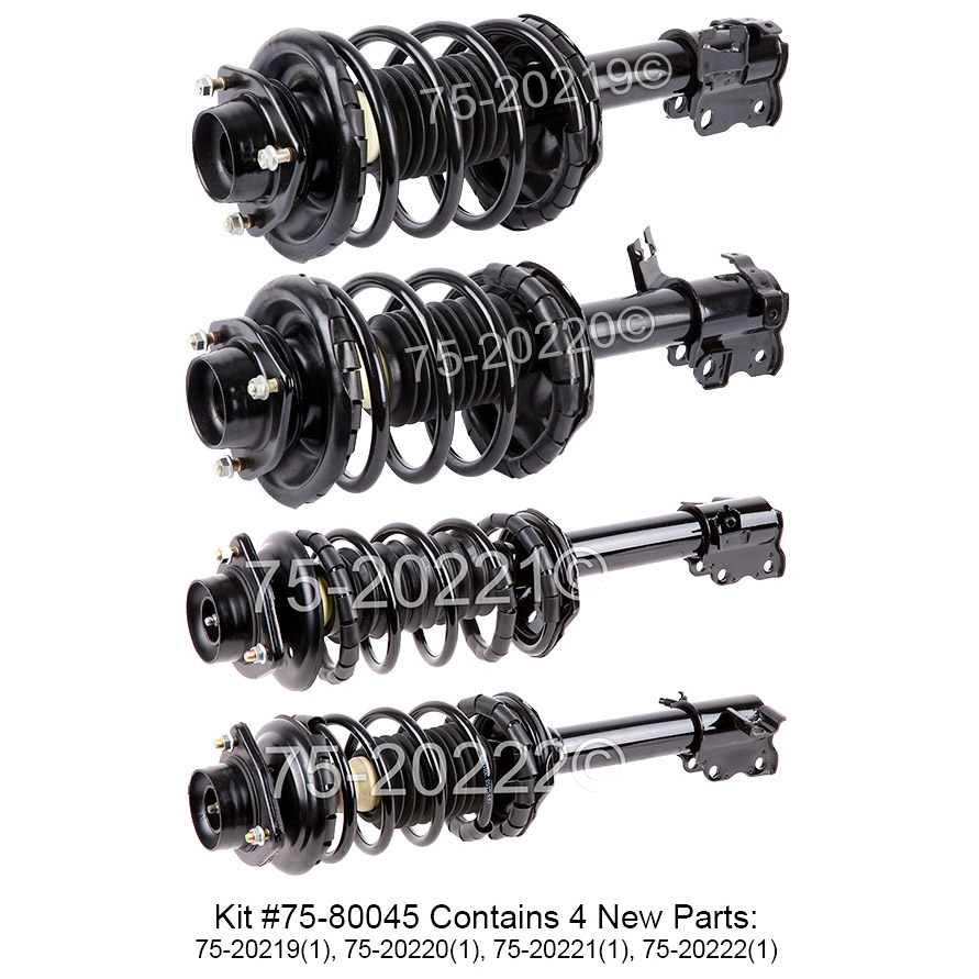Front struts for 1998 nissan altima #5