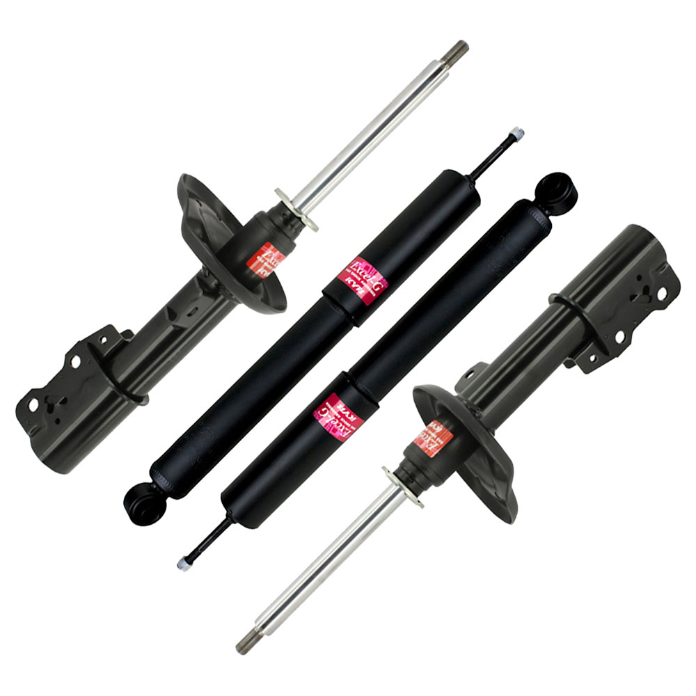 2009 Pontiac G6 Shock and Strut Set Front and Rear Set 7581777 4G