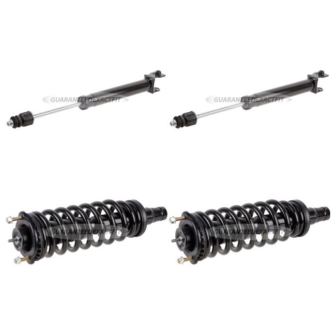2006 Chevrolet Trailblazer Shock and Strut Set Front and Rear Set