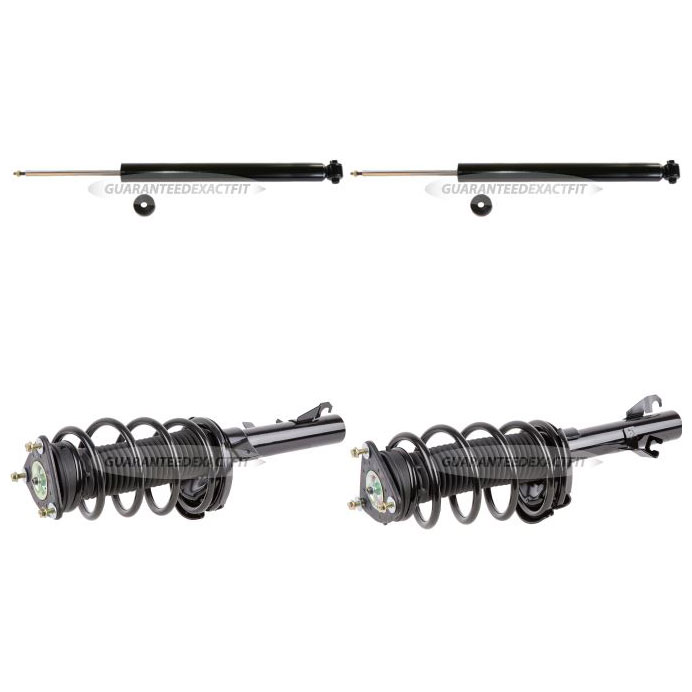 2008 Mazda 3 Shock and Strut Set NonMazdaspeed Front and Rear Set
