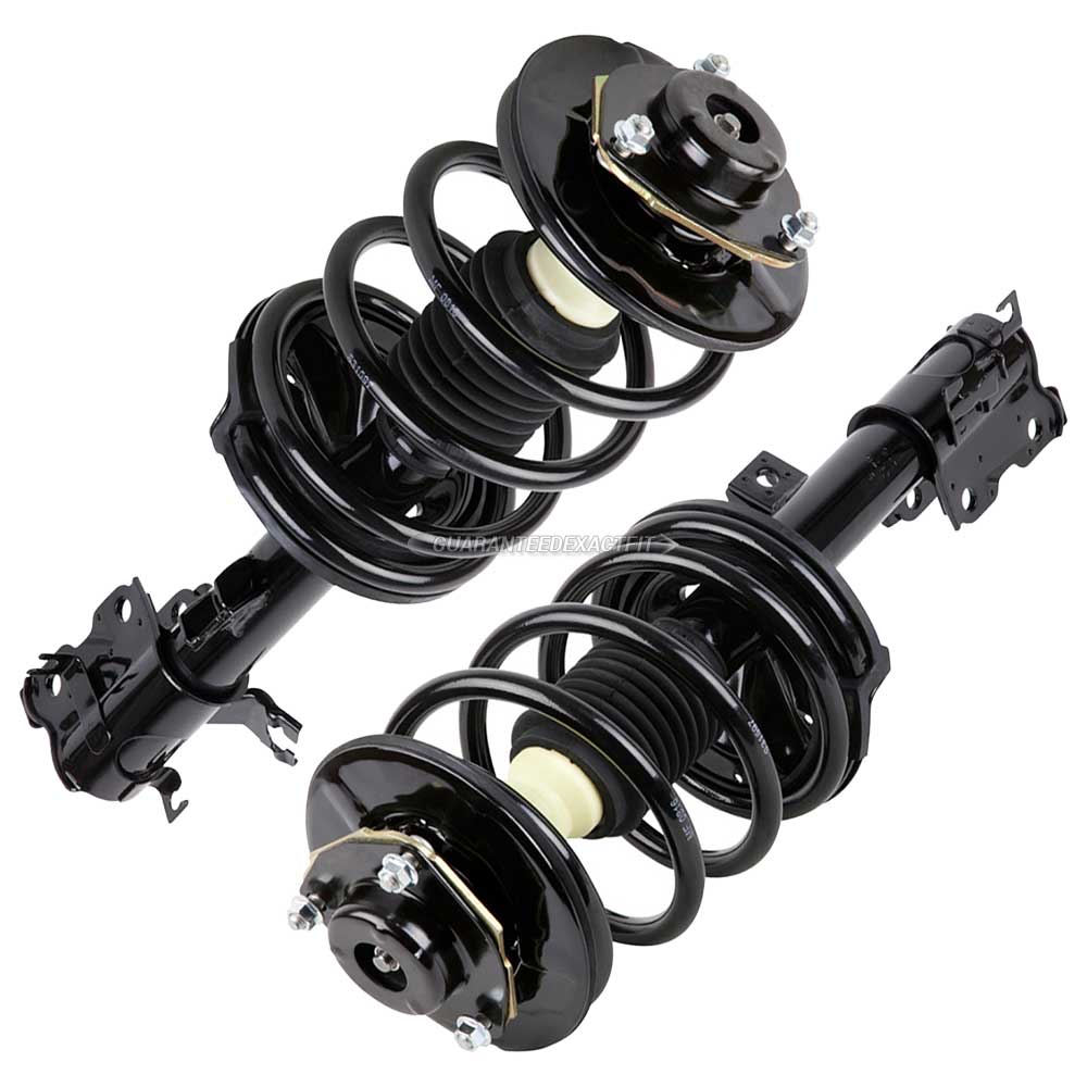 2007 Nissan Murano Shock and Strut Set Front Set With Springs 7583616 2C