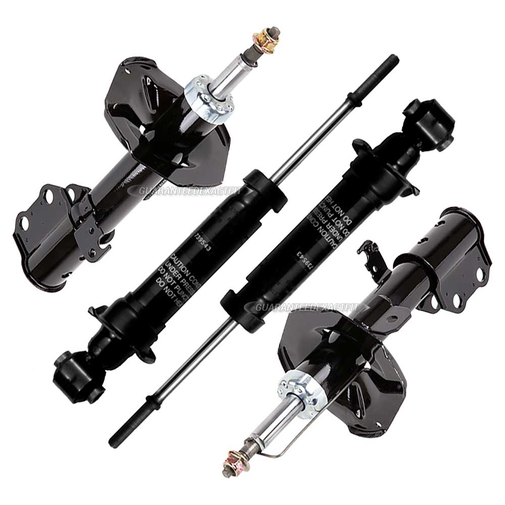 2003 Pontiac Vibe Shock and Strut Set AWD Base Front and Rear Set