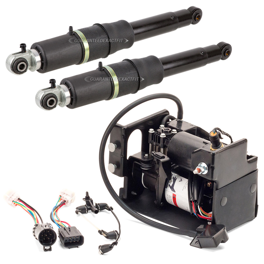 2011 Cadillac Escalade Shock and Strut Set With Z55 Autoride Rear Set