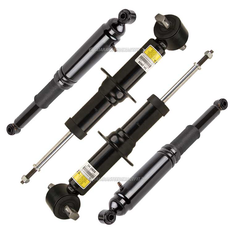 2008 Chevrolet Tahoe Shock and Strut Set With Z55 Autoride - Front and 2008 Tahoe Ltz Rear Air Shocks