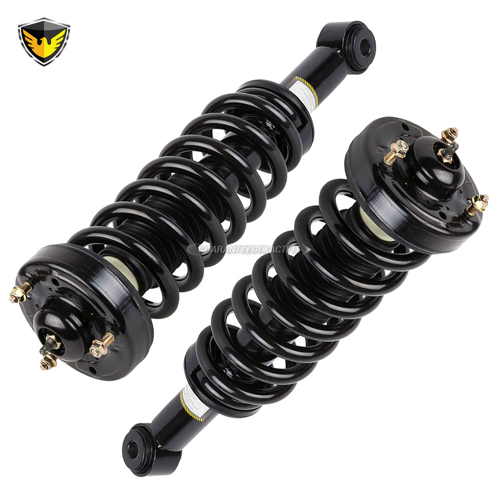 2008 Lincoln Navigator Shock and Strut Set Without Air Suspension Front Pair With Springs