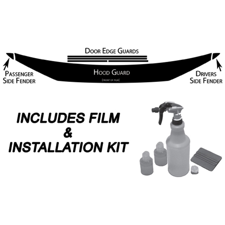 2012 Toyota Highlander Vinyl Protection Film Hood & Door Edge PreCut