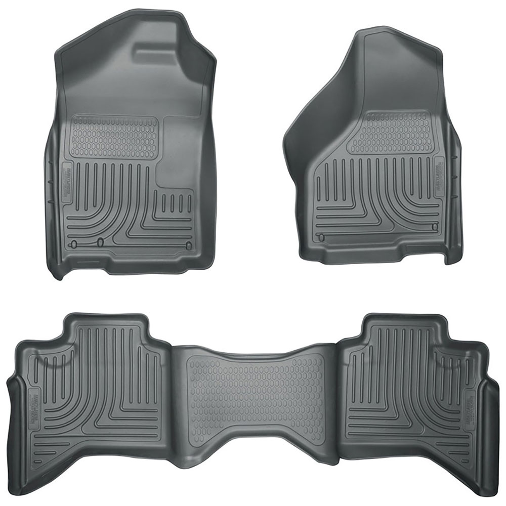 2014 Dodge Pickup Truck Floor Liner 1500 Extended Cab Pickup Front