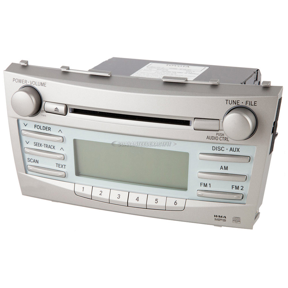 2007 Toyota Camry Radio or CD Player AM-FM-AUX-MP3-Single ... 2007 toyota camry radio wiring 