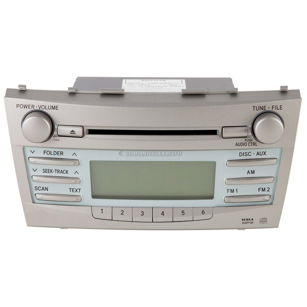 2007 Toyota Camry Radio or CD Player AM-FM-AUX-MP3-Single ... 2007 toyota camry radio wiring 