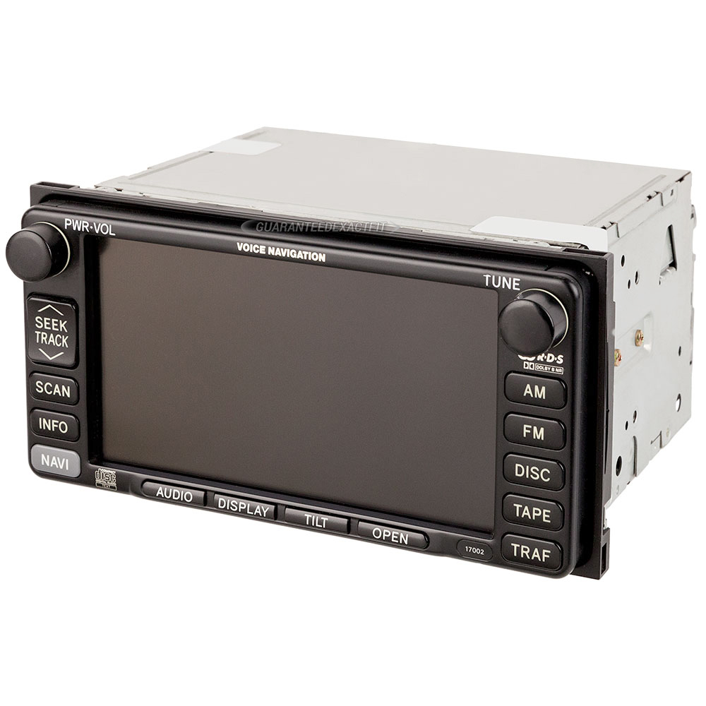 2003 Lexus ES300 Navigation Unit InDash Navigation Display With Face