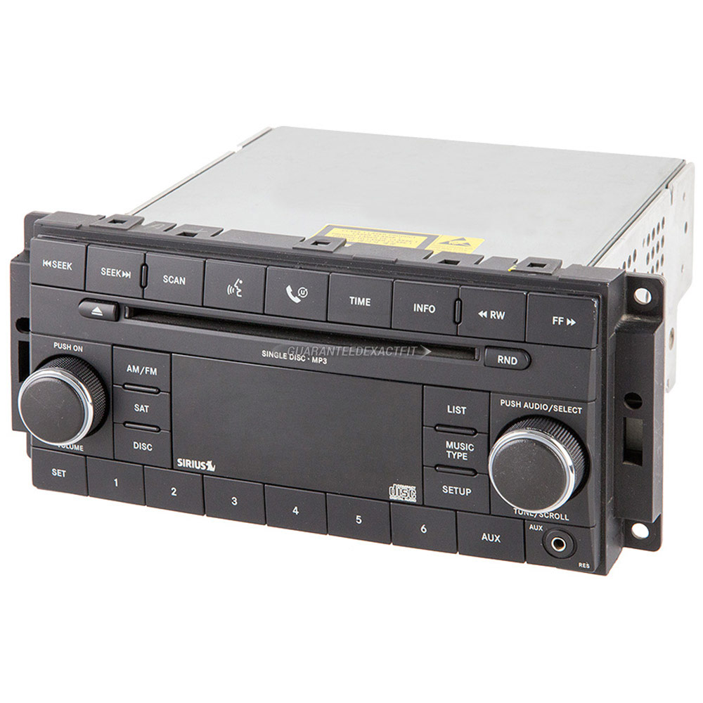 2010 Mitsubishi Galant Radio or CD Player RadioAMFMSingle CD for ES