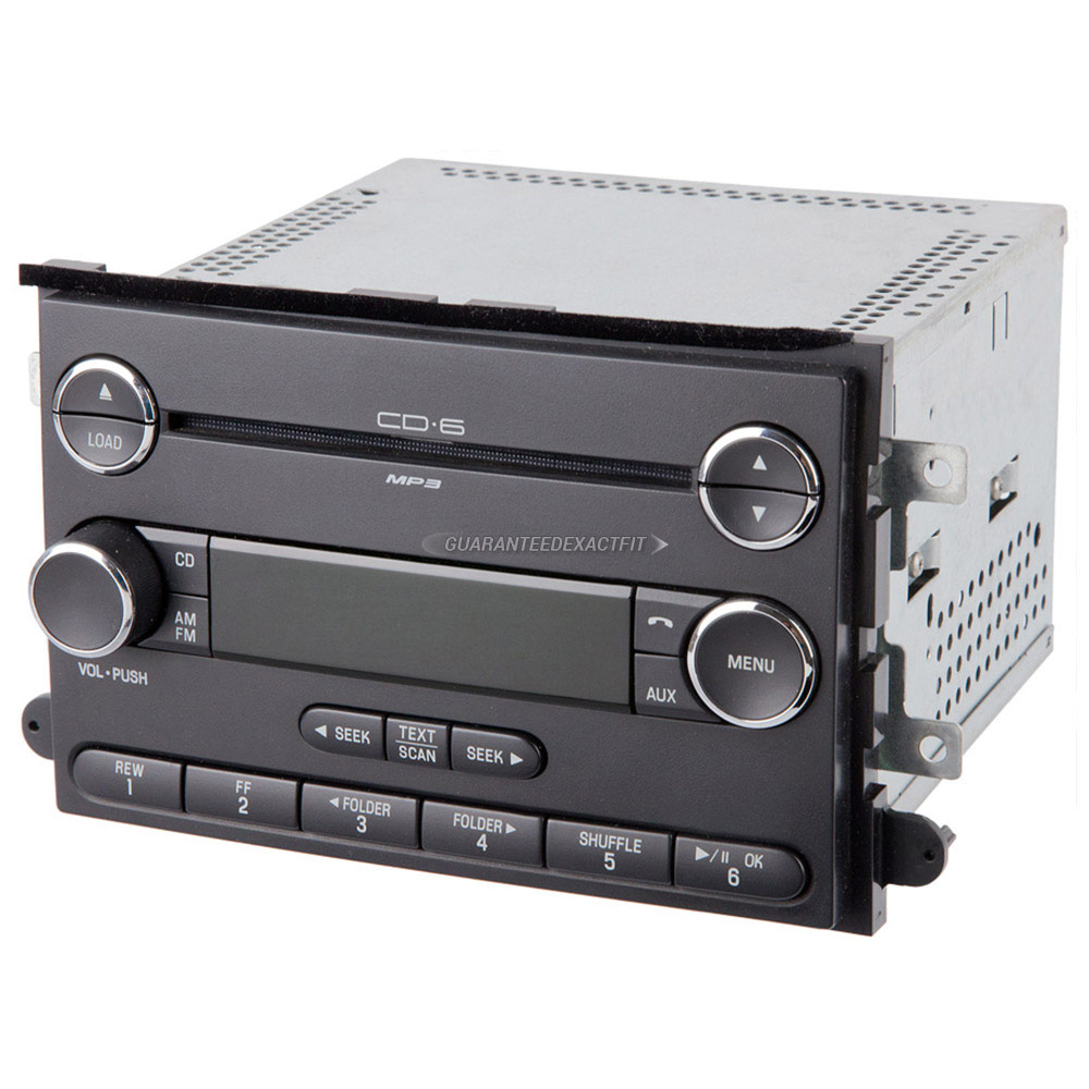 2008 Ford Fusion Radio or CD Player RadioAMFM6CDMP3 without
