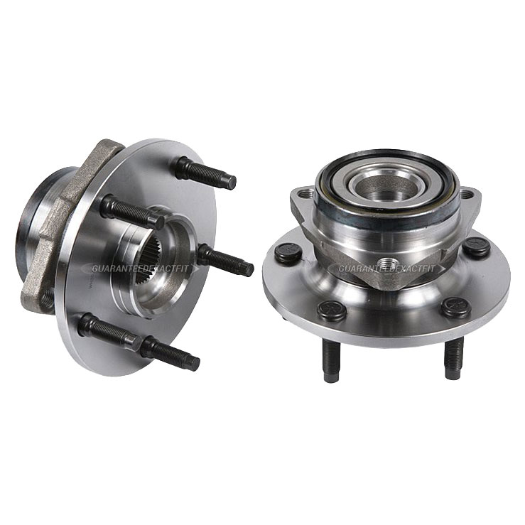 1995 Dodge Ram Trucks Wheel Hub Assembly Kit Pair of Front Hubs 1500