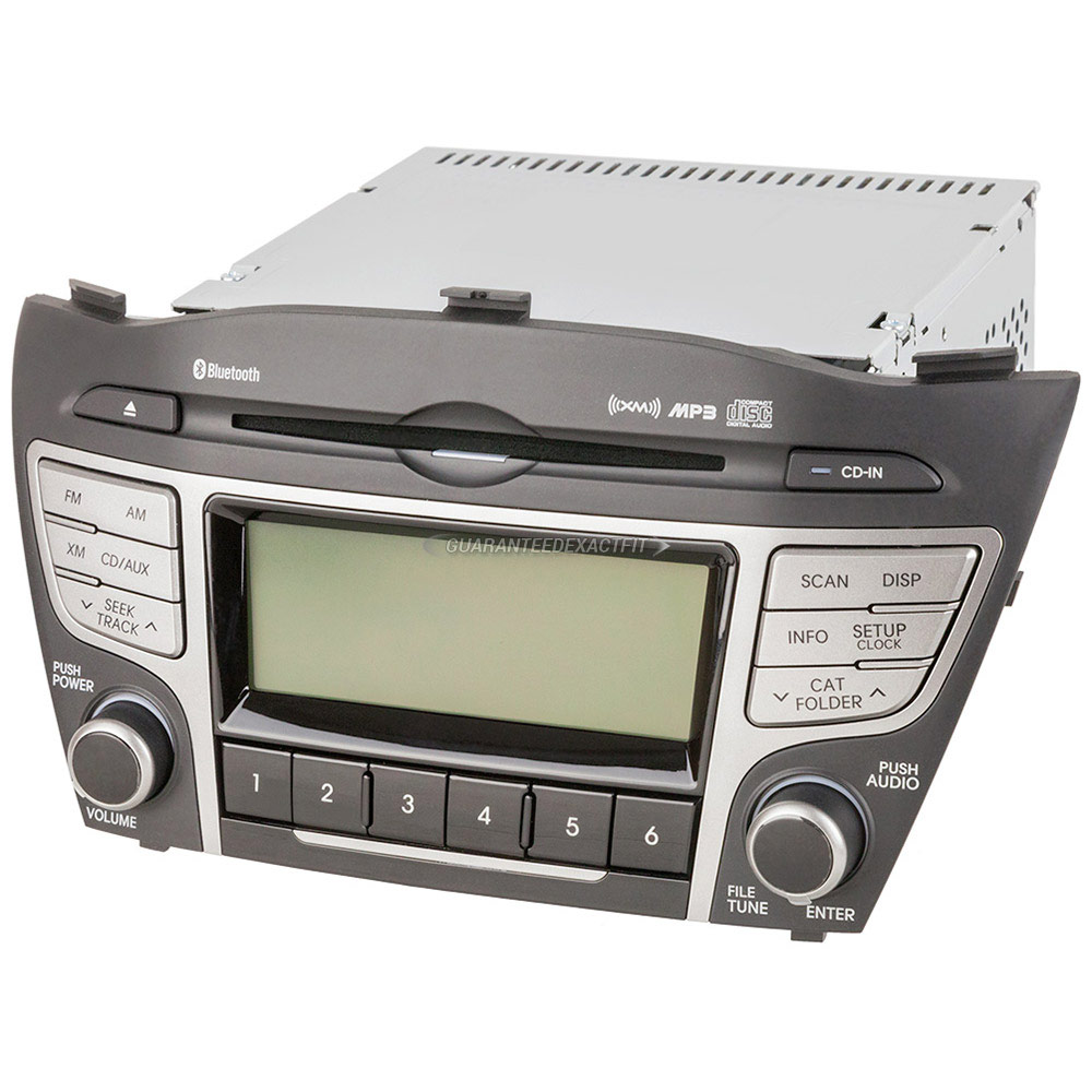 2012 Hyundai Tucson Radio or CD Player RadioXMBluetoothAMFM [OE