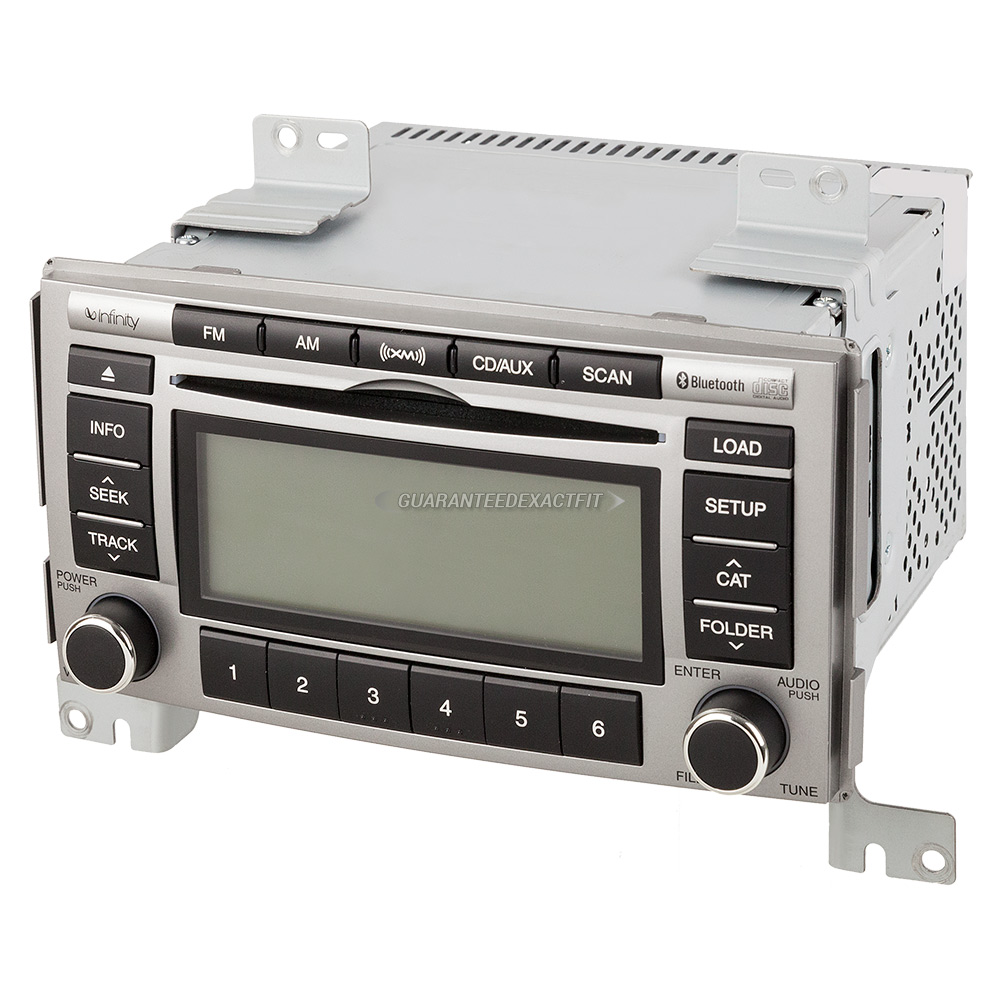 2009 Hyundai Santa Fe Radio or CD Player AMFMXMMP36CD Radio with