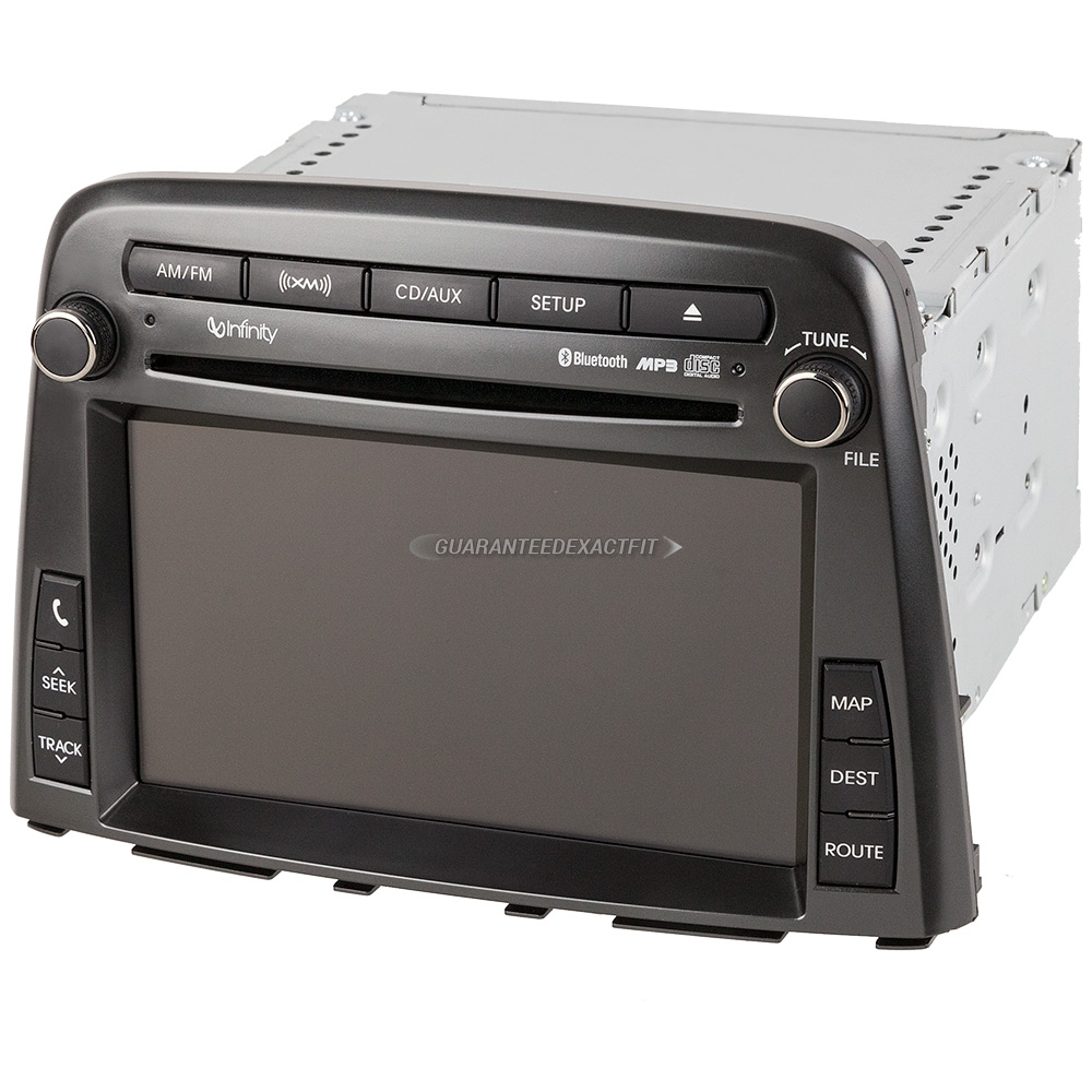 2012 Hyundai Genesis Navigation Unit InDash Navigation Unit with